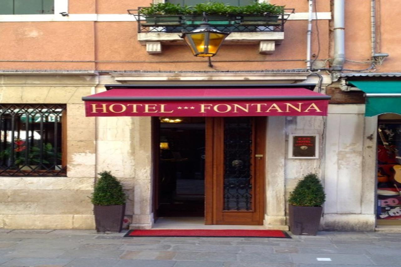 Hotel Fontana Venedig Exteriör bild