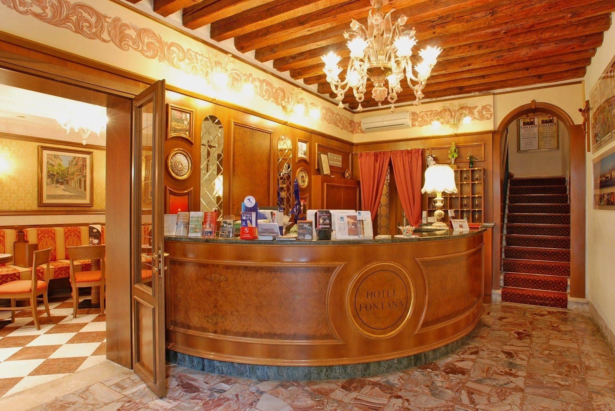 Hotel Fontana Venedig Exteriör bild